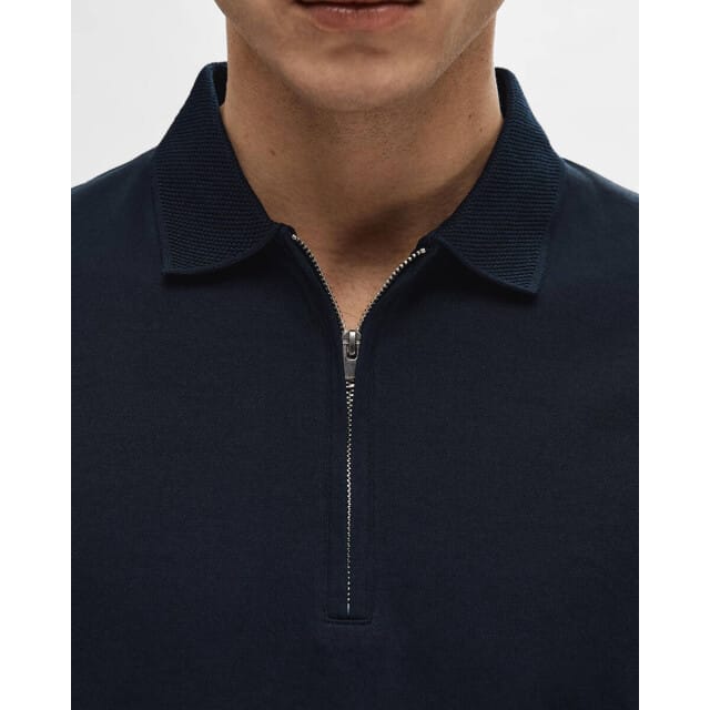 Regular fit poloshirt van katoenmix, model 'FAVE'