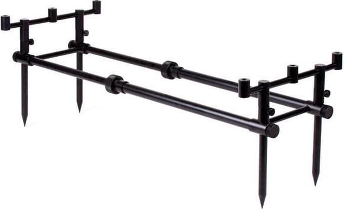 X2 Chunky Black Rodpod - Karpervissen - Stevig Aluminium - Voor 3 hengels - Compleet