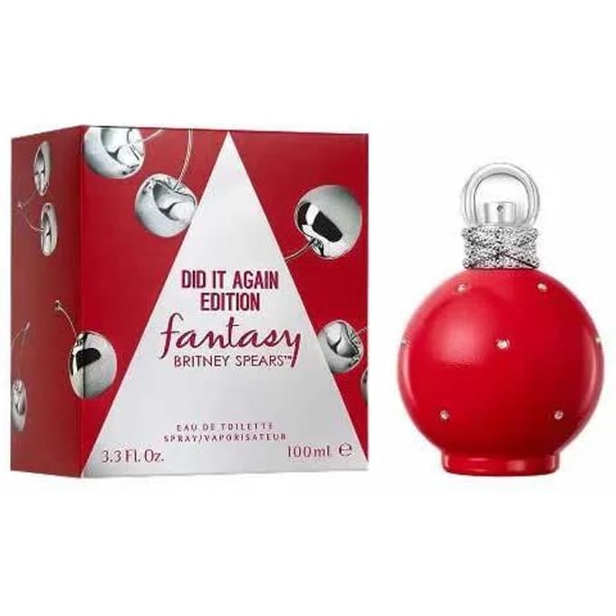 Britney Spears Fantasy Did It Again Edition Eau De Toilette Spray 100ml white