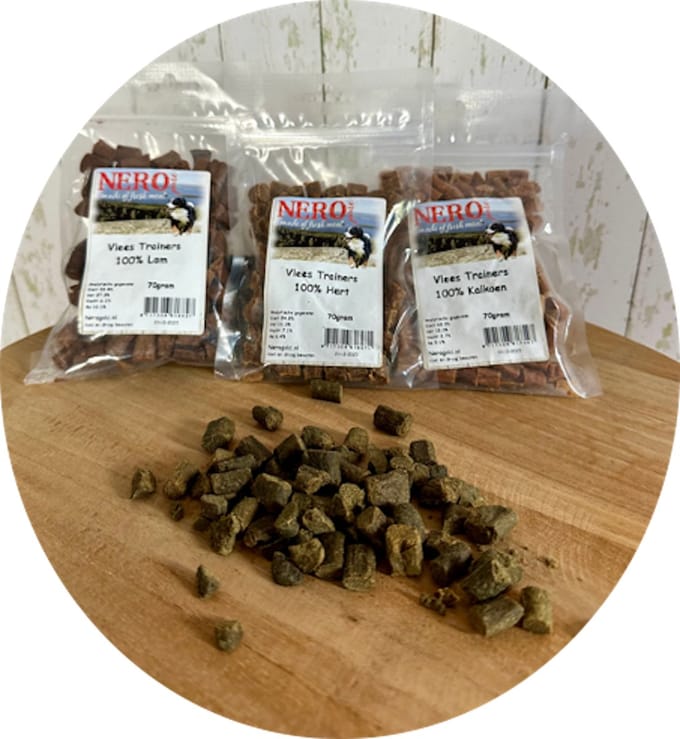 Nero Gold Vleestrainers 100% Eend 70gr