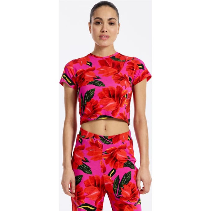 Stieglitz Marie Cropped Top Red Größe: L | Hemden Outlet | Damen | Rot