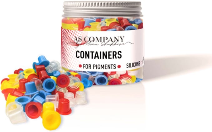 ASCompany Cups for Pigments (9 mm / 170 pcs)