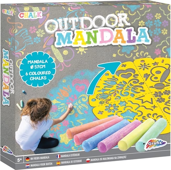 Creative Craft Group - Sidewalk Chalk Mandala