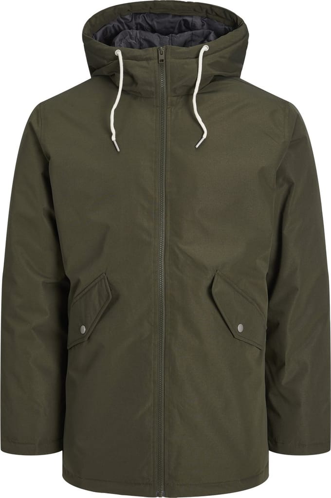JACK&JONES PLUS JJLOOP PARKA JACKET PLS Heren Jas - Maat EU2XL US1L