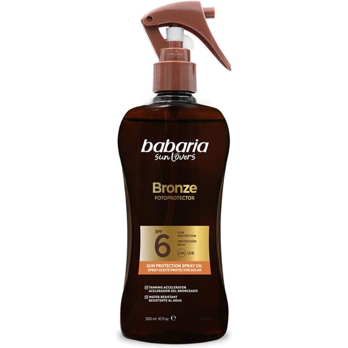 Sun Lovers Bronze Spray Aceite Protector Solar Spf6 300 ml