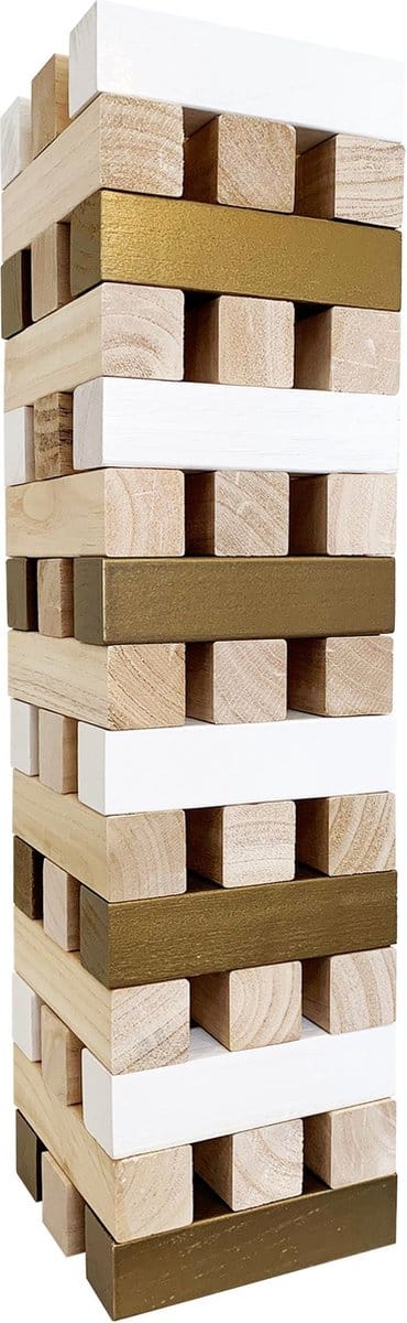 Sunnylife - Mega Jenga - Hout - Multicolor