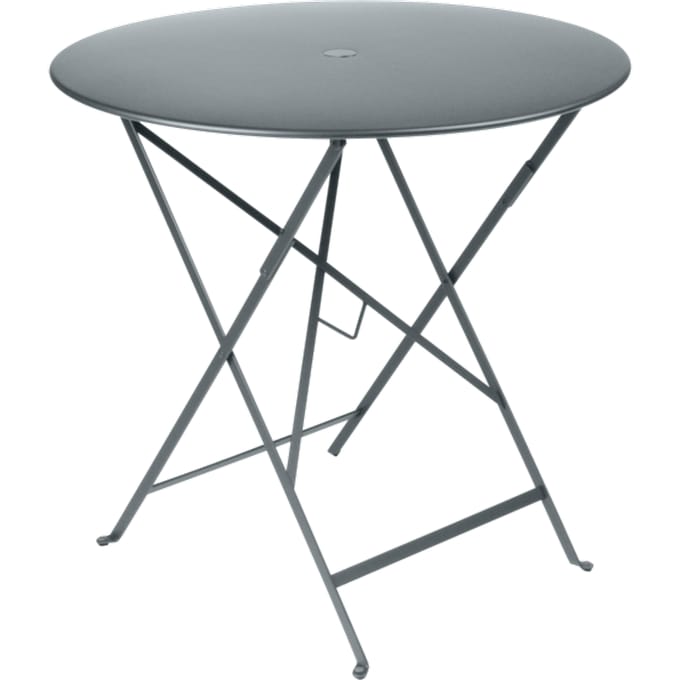 Fermob BISTRO klaptafel rond - 26 stormgrijs mat - Ø 77 cm