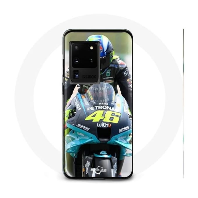 Hoesje voor Samsung Galaxy S20 Ultra Valentino Rossi Motorcycle Racing Driver 46
