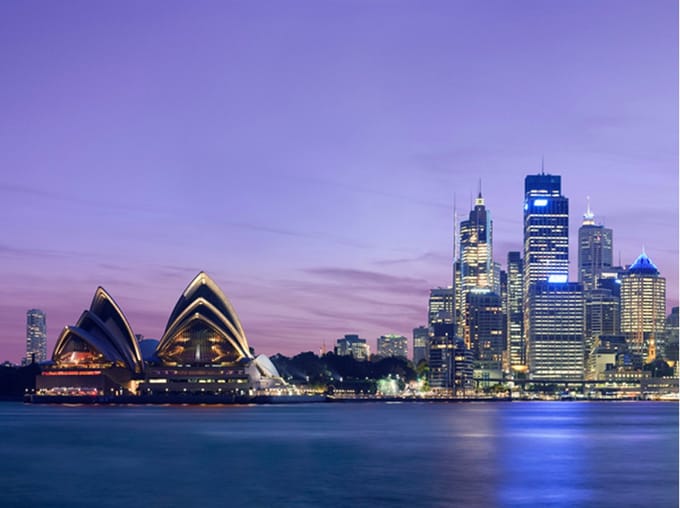 Fotobehang - Welkom bij Sydney!.