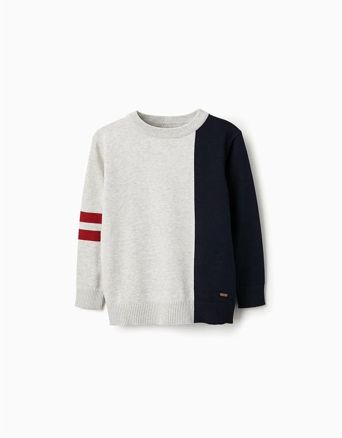 Zippy Zkbap0202 Sweatshirt Beige 4-5 Years Jongen