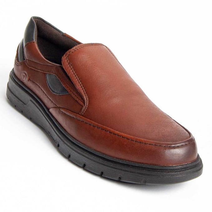 Purapiel mocassin Confore2 Bruin