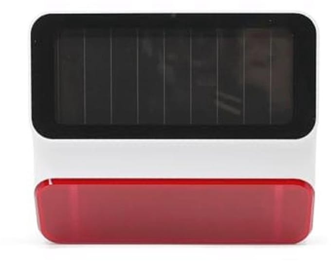Solar Sirene Alarm met Zonne-energie - Ideaal voor Beveiliging