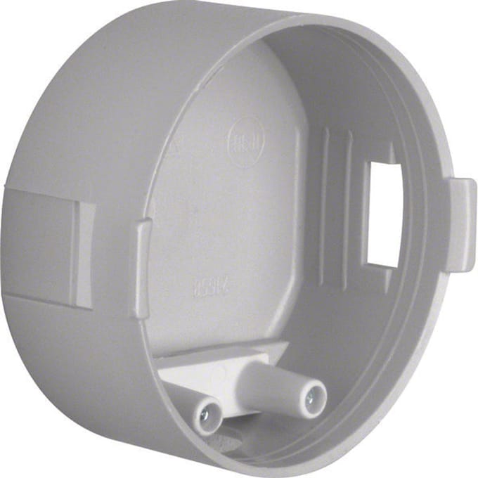 Hager Berker Contactbeveiligingsdoos Plat 45mm Grijs Integro Module - 9182001 [2 stuks]