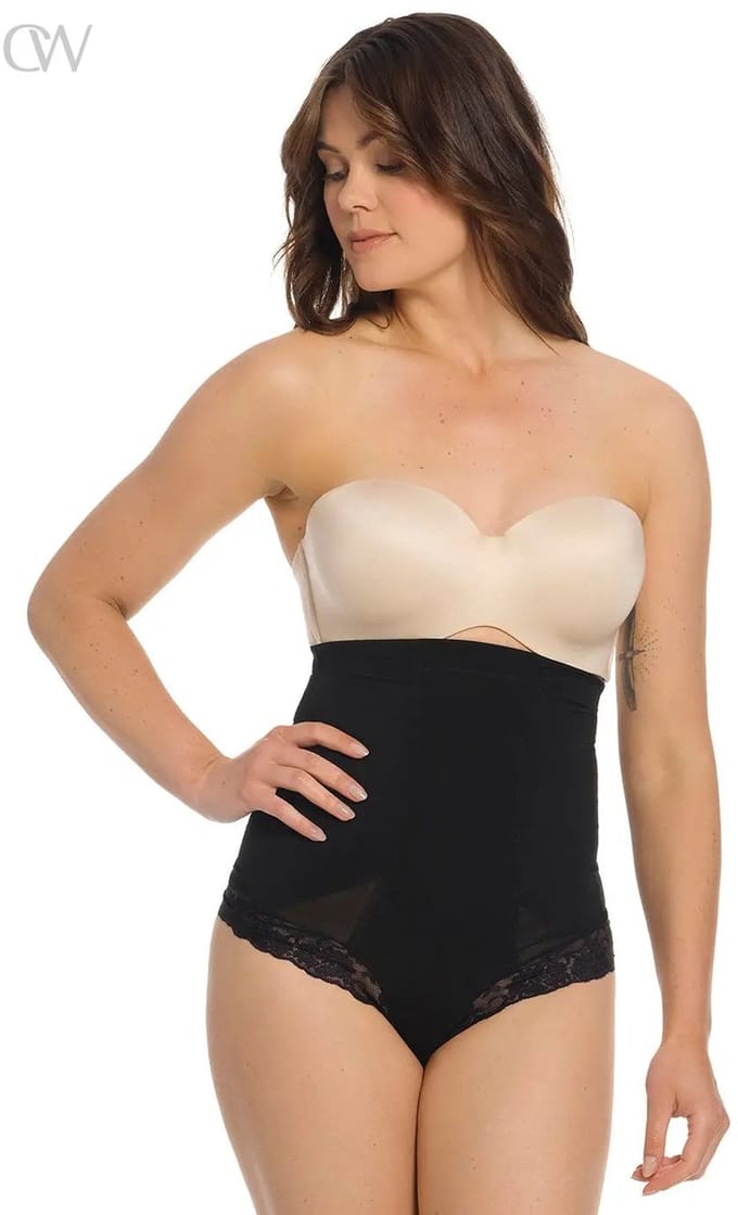 Super Control Hi-Thong | Zwart