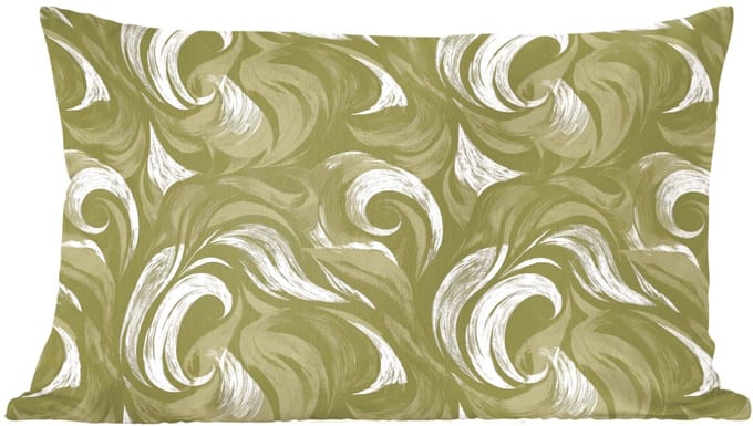 Sierkussens - Kussentjes Woonkamer - 60x40 cm - Abstract - Textuur - Groen