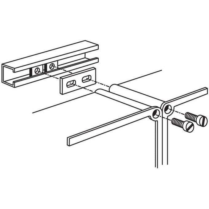 Eaton Halyester Vulstrip 20x45mm Voor Profielbevestiging - 1042253 [5 Stuks]