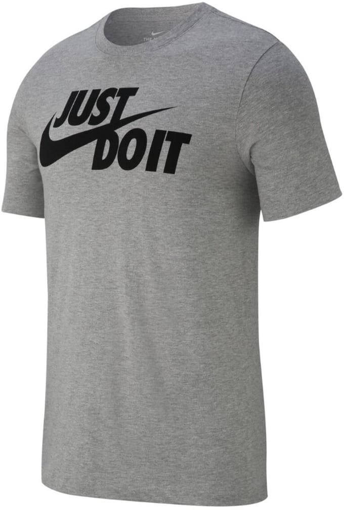 Nike - Just Do It Tee - Grijze T-shirts - XS - Grijs