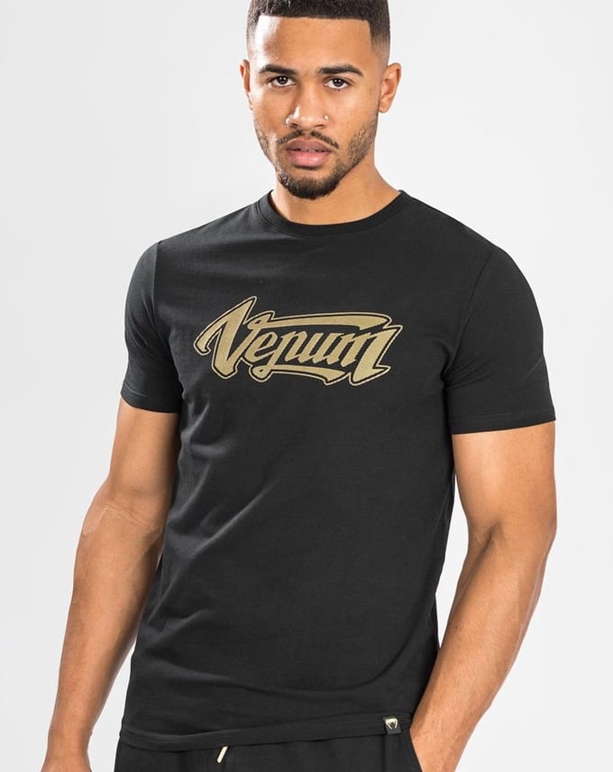 Venum Absolute 2.0 T-Shirt Zwart Goud - M