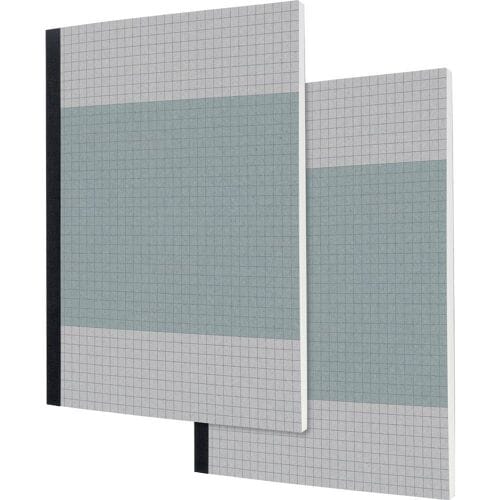 Sigel Quicknote SN200 Notitieboek Geruit Blauw 100 vellen DIN A5 2 stuks