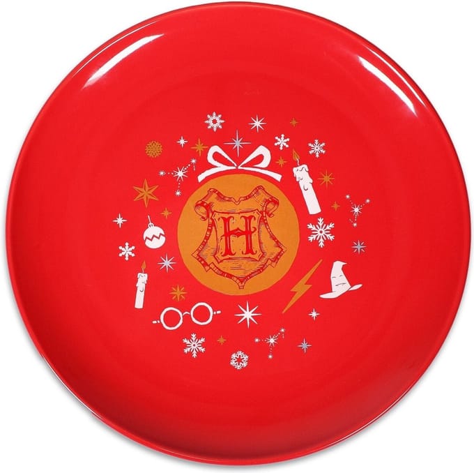 Harry Potter - Hogwarts - Ontbijt Bord - Rood