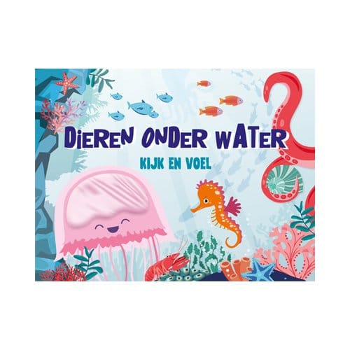 Dieren onder water - kijk en voel Kartonboekjes