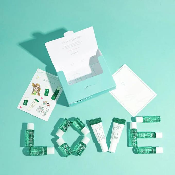 Axis-Y The Mini Glow Set - Korean Skincare - 4 Delig