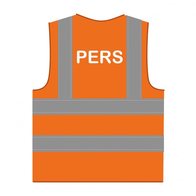 Pers hesje RWS oranje