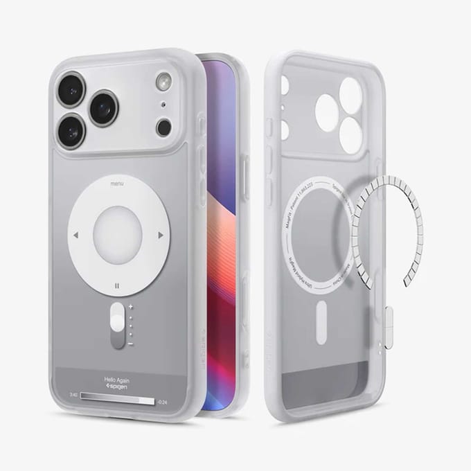 Spigen Hoesje Geschikt voor Apple iPhone 17 Pro - Ultra Hybrid MagFit Case - Compatibel met MagSafe / Qi2 - Back Cover Zilver