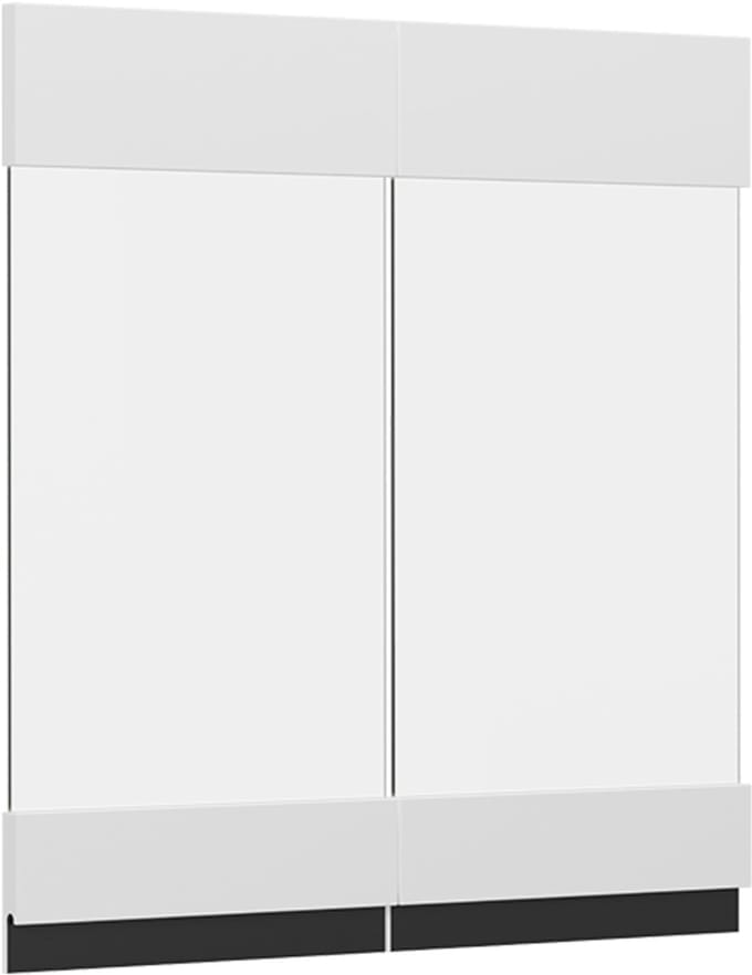 Vicco R-Line Keukenfront – 59.2 x 59 cm meubelfront voor de glazen hangkast Wit