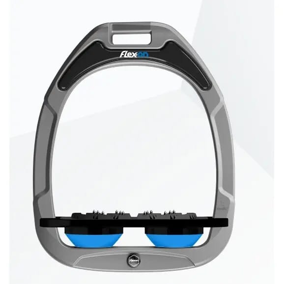 Plat Ultra Grip Aluminium/Zwart/Blauw Flex-On Green Composite