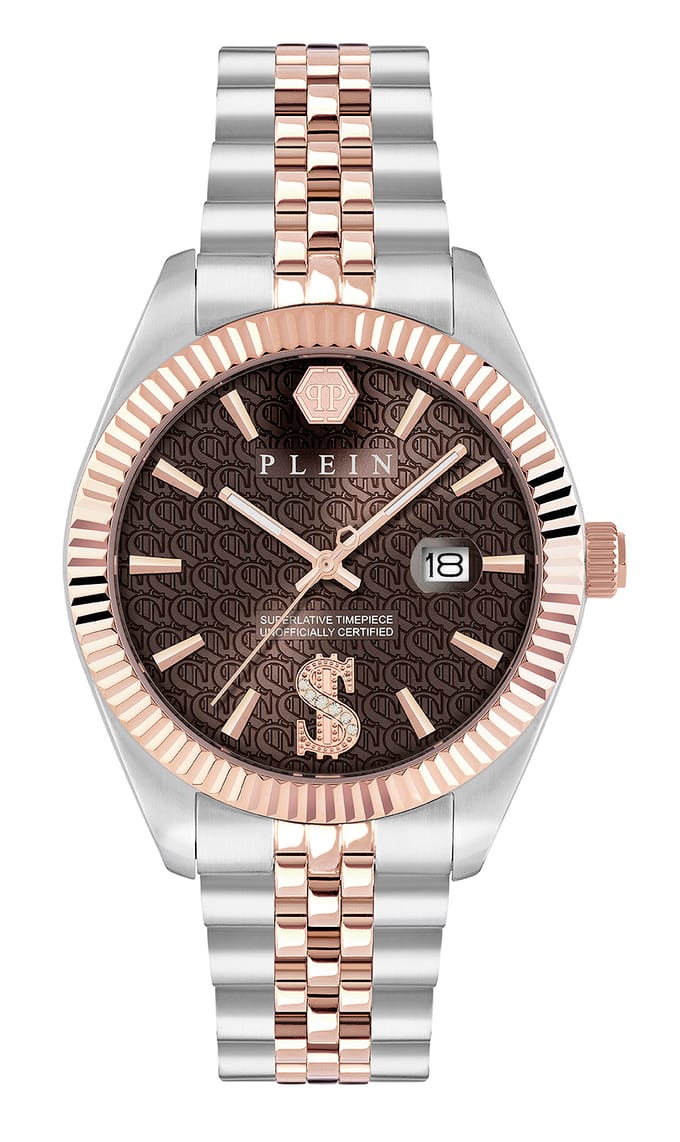 Philipp Plein Date Superlative PWMFA0925 Horloge - Staal - Multi - Ø 41 mm