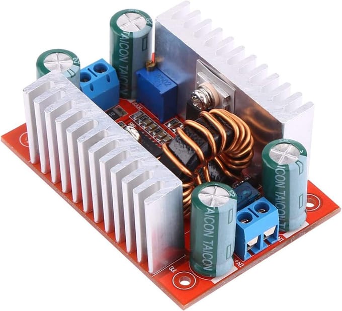 ONF3 - Boost Power Converter - 400W DC-DC Voeding - Metaal - LED Driver - Voor Elektrische Apparatuur - E1043A