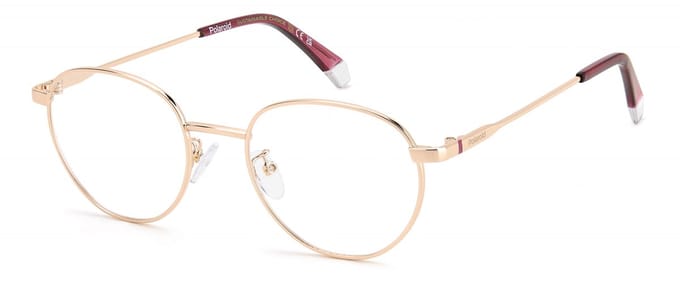 Polaroid PLD D522/G Gold copper 51/20/145 UNISEX Brilmonturen