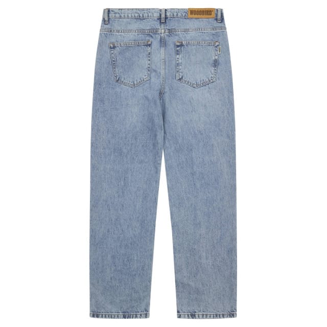 Woodbird leroy doone jeans 2100-113 washed blue