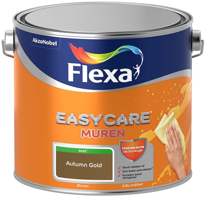 Flexa - Easycare Muren - Autumn Gold - Mengverf - 2,5 L