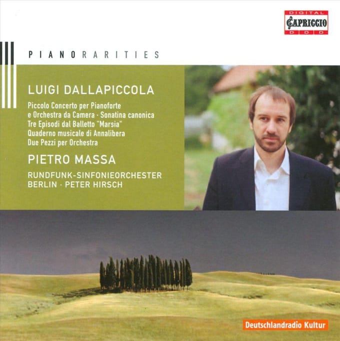 Pietro Massa, Rundfunk-Sinfonieorchester Berlin, Peter Hirsch - Piccolo Concerto Per Pianoforte E Orchestra Camera (CD)