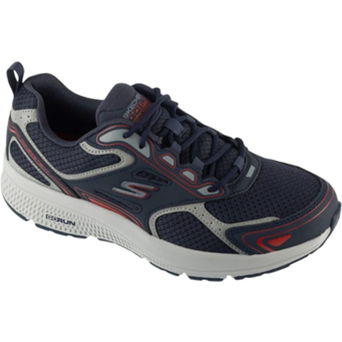 Skechers Go Run Consistent, Mannen, Marineblauw, Sneakers, maat: 40