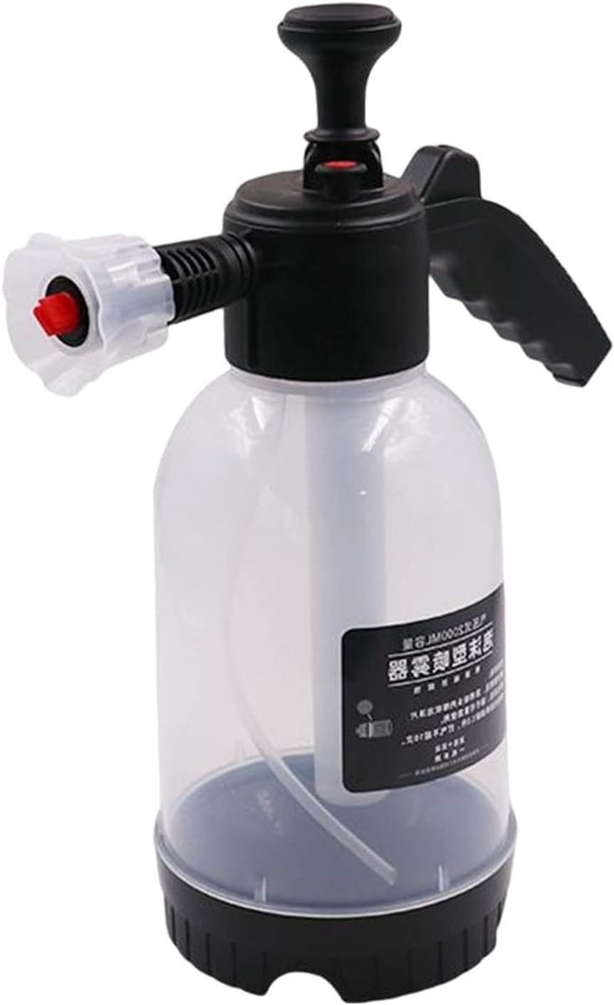 Schuimsproeier Tuin - Handpomp Sproeier - Auto Reinigen - Rijk Schuim - 1.5 Liter - Wit