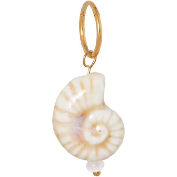 Label Kiki White shell charm