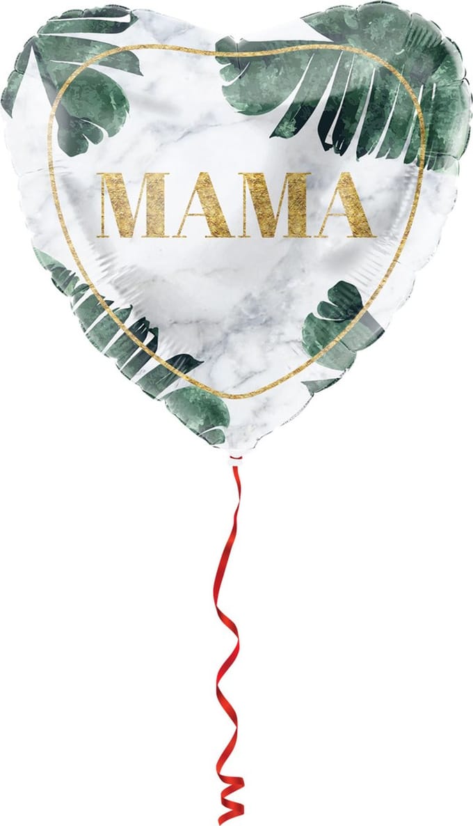 Qualatex - Folat - Folieballon Mama Hartvorm 46 cm