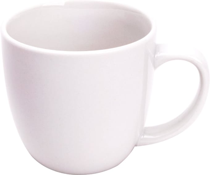 Mammoet - Beker - Mok - Some Like It Hot - 29 cl - Wit - Porselein - 6 stuks