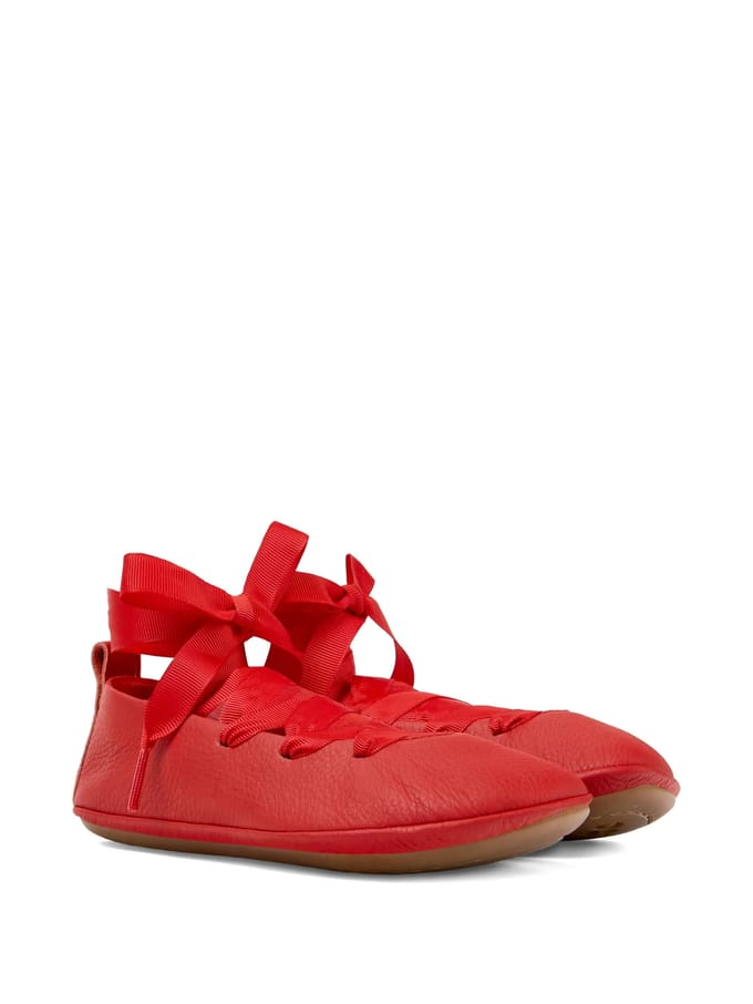 Camper Right Kids Ballerinas - Kinderen - Medium Rood - 35