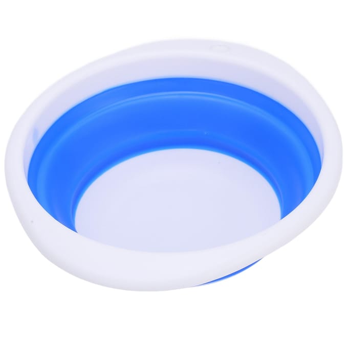 Opvouwbare Wastafel Draagbare Multifunctionele Plastic Rubber Groentewasemmer voor Reizen 23x20x7cm