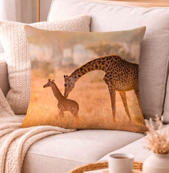 Velvet Tender Safari Collection Kussenhoes - 45x45 cm