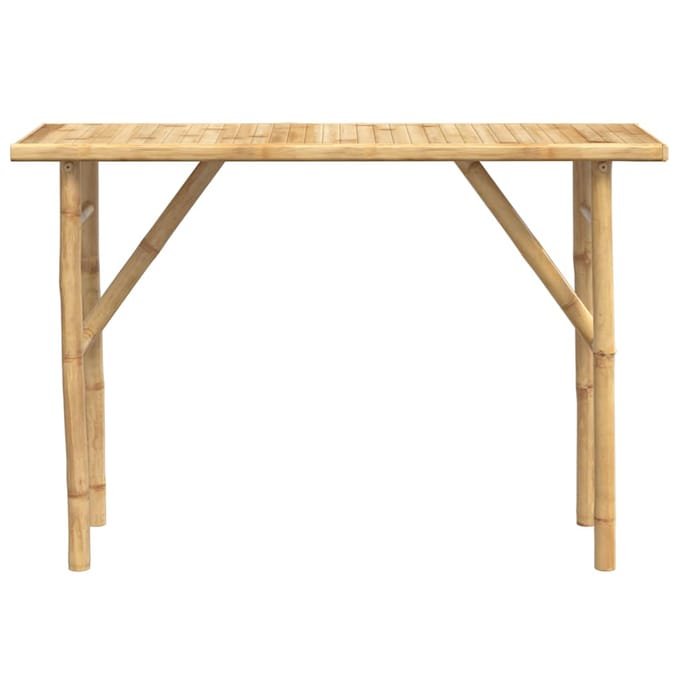 vidaXL - Wandtafel - 115x39x75 - cm - bamboe