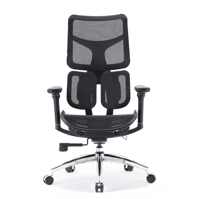 Bureaustoel / draaistoel S100-M301 netstof zwart Sihoo