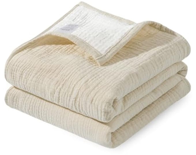 Babydeken 90x90cm - Mousseline Wikkeldoek - Kaki - Ademend Katoen - Multi Functioneel