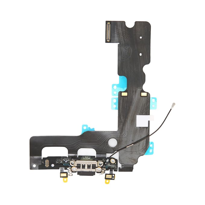 Oplaadpoortmodule USB-oplaadpoort Dockconnector Microfoon Signaalantenne Flexkabelmodule zwart