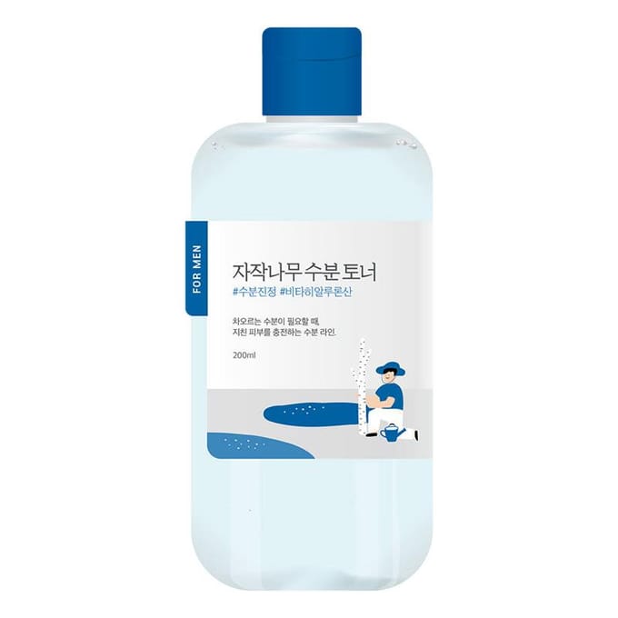 [ROUND LAB] Toner Hydratant au Jus de Bouleau pour Homme 200ml white