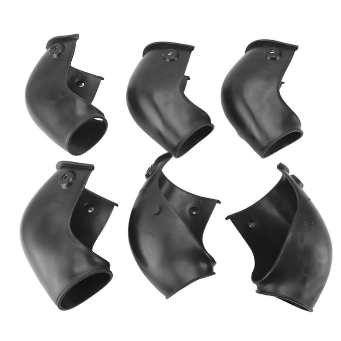 6 STUKS Biljarttafel Liners Gladde Glijding Duurzaam Biljarttafel Hoekzak Liners Set voor de Meeste Biljarttafels gray